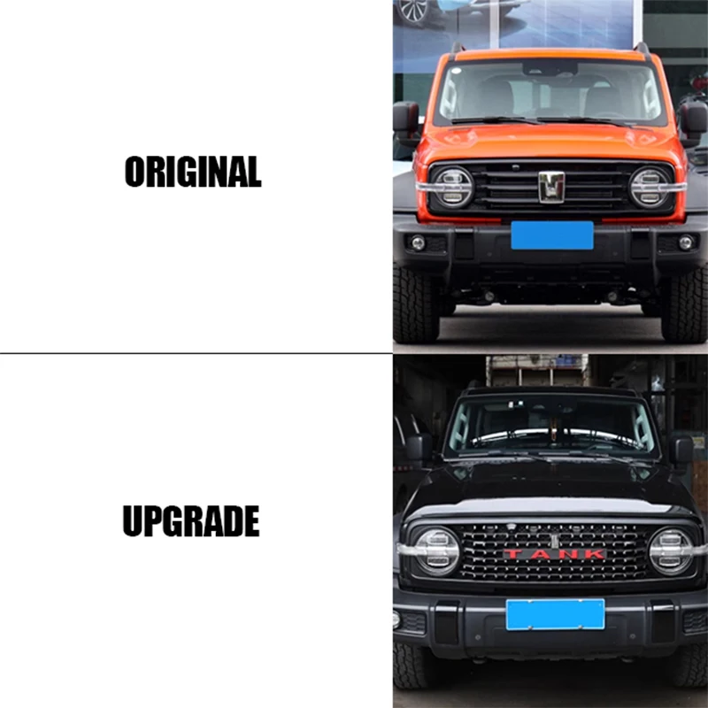 High Quality Car Accessories ABS Customized Multi-color Defender Front Grille for GWM Tank 300