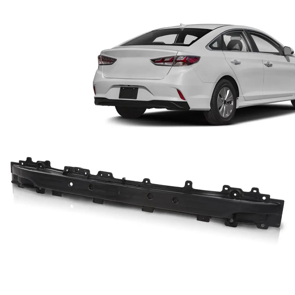 

Ударная планка заднего бампера автомобиля подходит для Hyundai Sonata 2018-2019 Hy1106183 86631C2700, сталь, прочный, прочный, черный