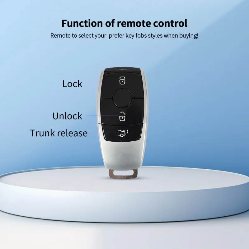 EASYGUARD Smart key kit for 2014+ Benz C w205, E 213, G w166, S w222, GLC, GLS, CLA, CLS keyless entry without cmfort access