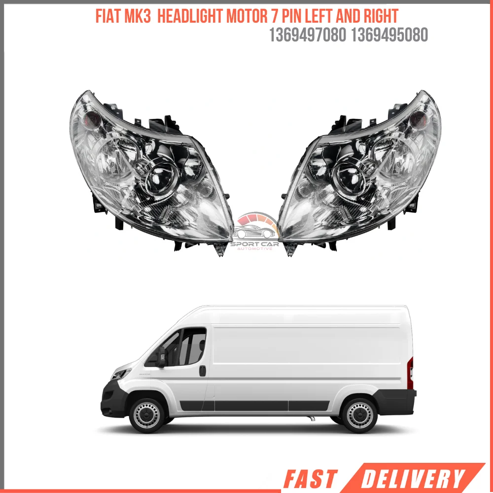 For Fiat Fiat Mk3 2006-2015 headlight motor 7 Pin left and right high quality fast shipping Oem 1369497080 1369495080