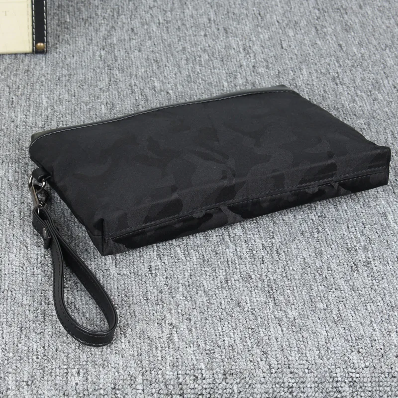 Fashion Trend Clutch Camouflage Waterproof Nylon Wallets Clutch Casual Envelope Mobile Phone Mini iPad Bag Storage Keys Purse