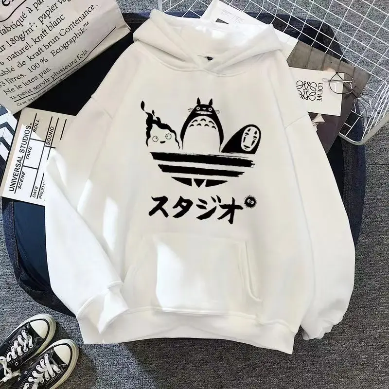 2024 New Japanese Anime Cotton Tops Men's Hoodie Fashion Graphics Print Sweatshirt Pullover Casual Funny Loose Hoodies Clothing