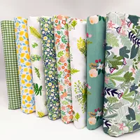 8PCS 20x 25cm Squares Cotton Craft Fabric Cloths for DIY Bundle Patchwork Quilting Sewing Scrapbooking Artcraft 4