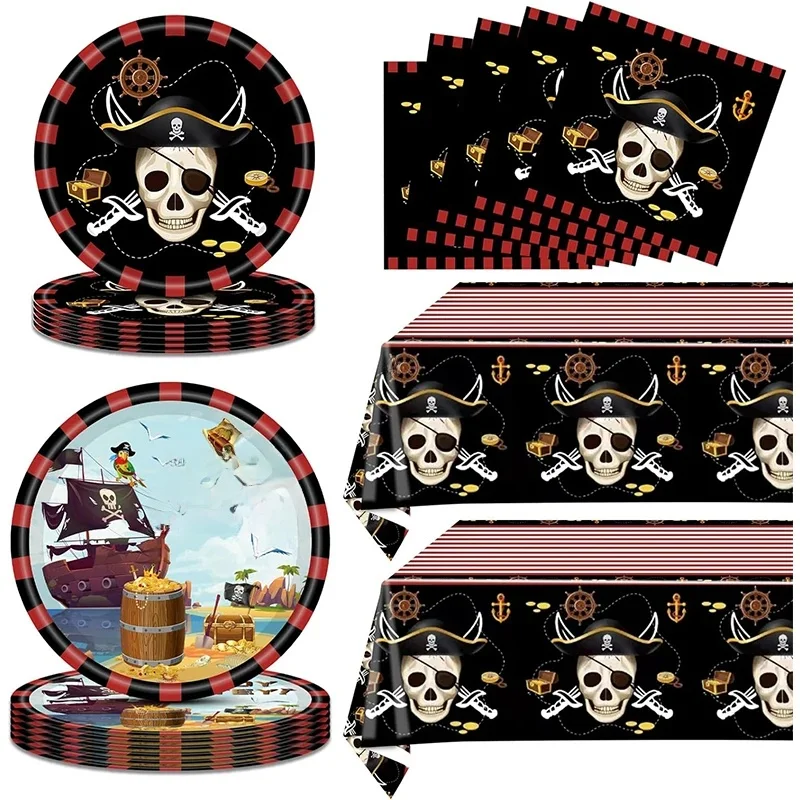 Assiettes en Papier Npkins, Ensemble de Vaisselle, Décor de ixà Thème pour Adulte et Enfant, 16 Invités, 8-69 Pièces, 7,5