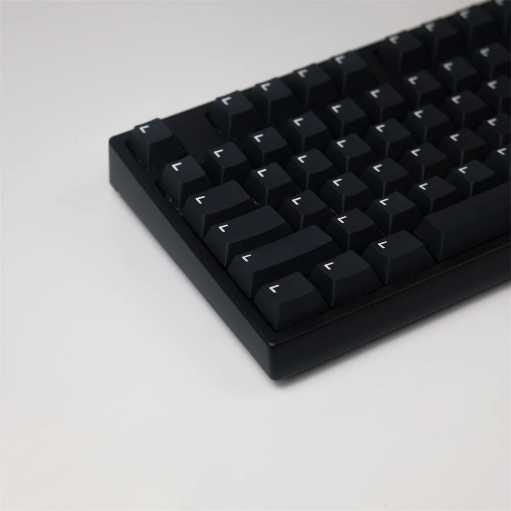 Teclas GMK de píxeles negros, 124 teclas PBT, teclas Cherry Profile DYE-SUB, teclas GMK personalizadas para teclado mecánico