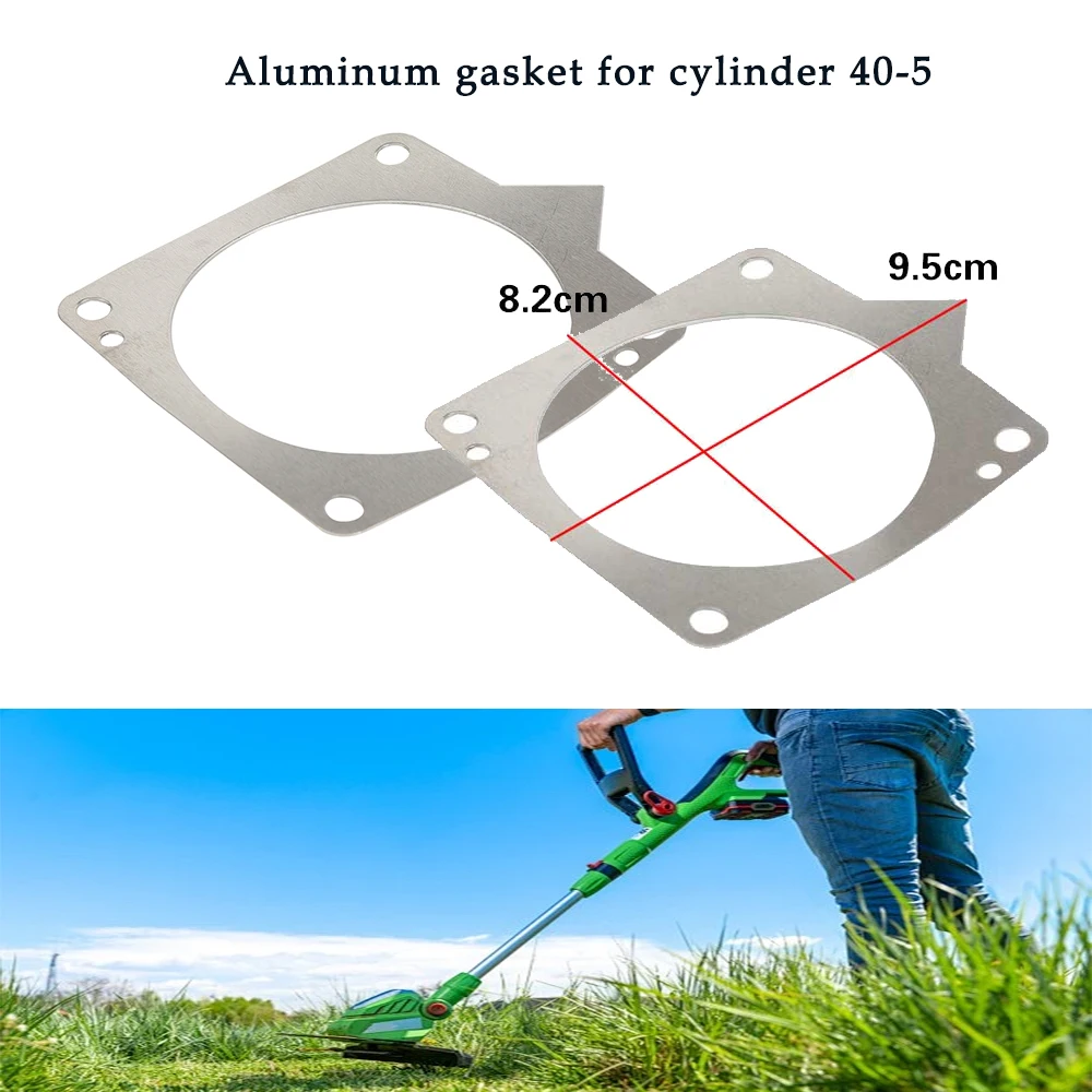 

10pcs Cylinder Head Gasket Gasket Lawn Mower Aluminum Gasket Sealing Plate Replacement Cylinder Head