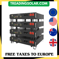 AE Energy Storage Battery System Lithium Ion Cell For Solar Power ESS Rack Mounted 48V 51.2V 100AH 200AH Lifepo4 Industrial Home