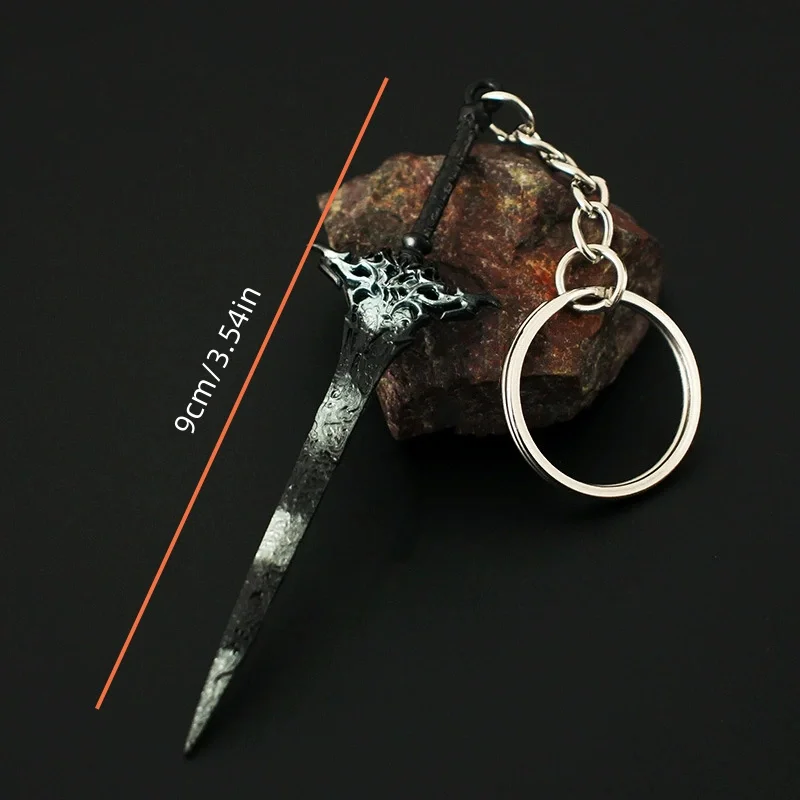 Final Fantasy Mini Sabre Small Model Toys Keychain Pendant