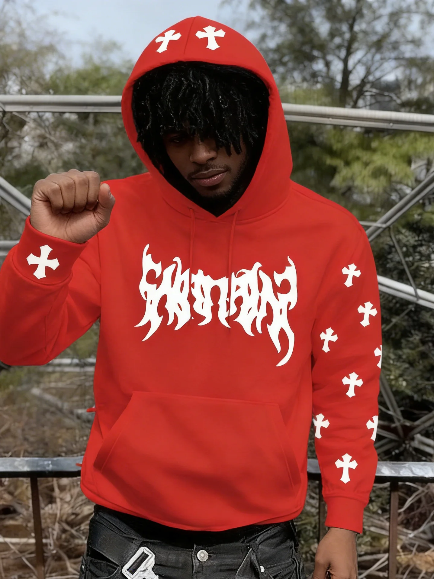 

High-Quality Men's Hooded Sports Sweatshirt for Spring, Quick-Drying