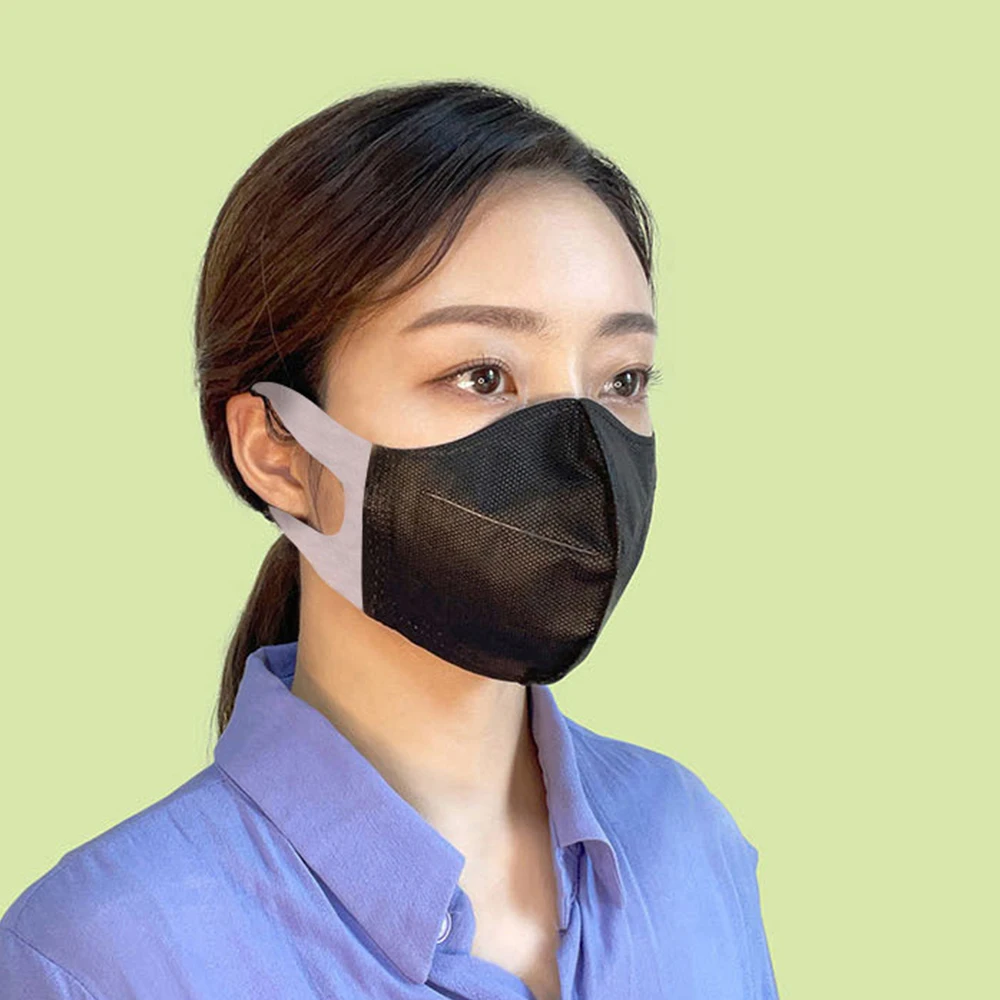 SoonsuClean-mascarilla OGannic con filtro MB de producción nacional, máscara de beated Bird, 100 blanco grande y 5 colores