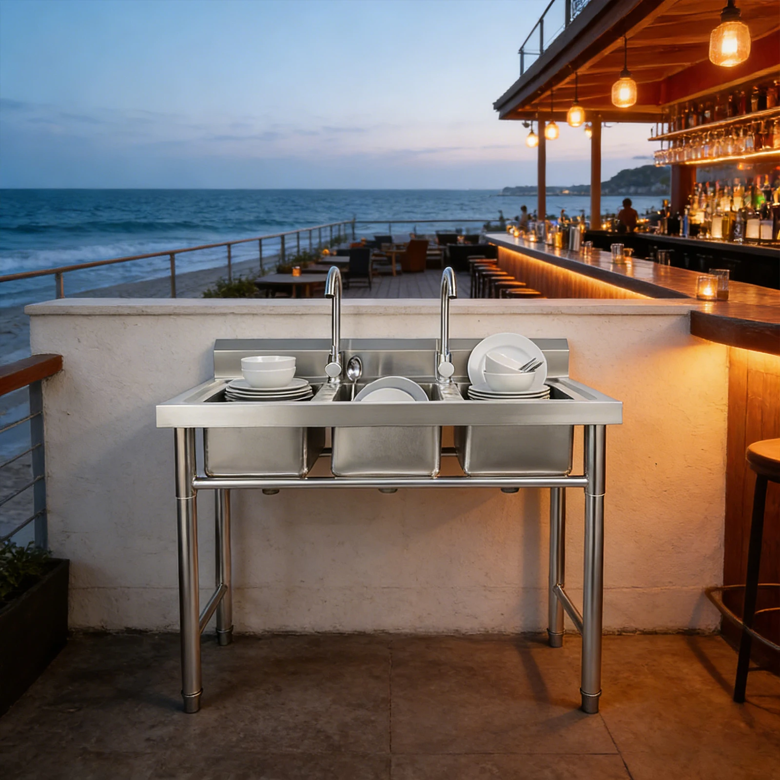 Ticari Mutfak Bar Lavabosu, 30 - Commercial Kitchen Sink incelemesi ve fiyatı