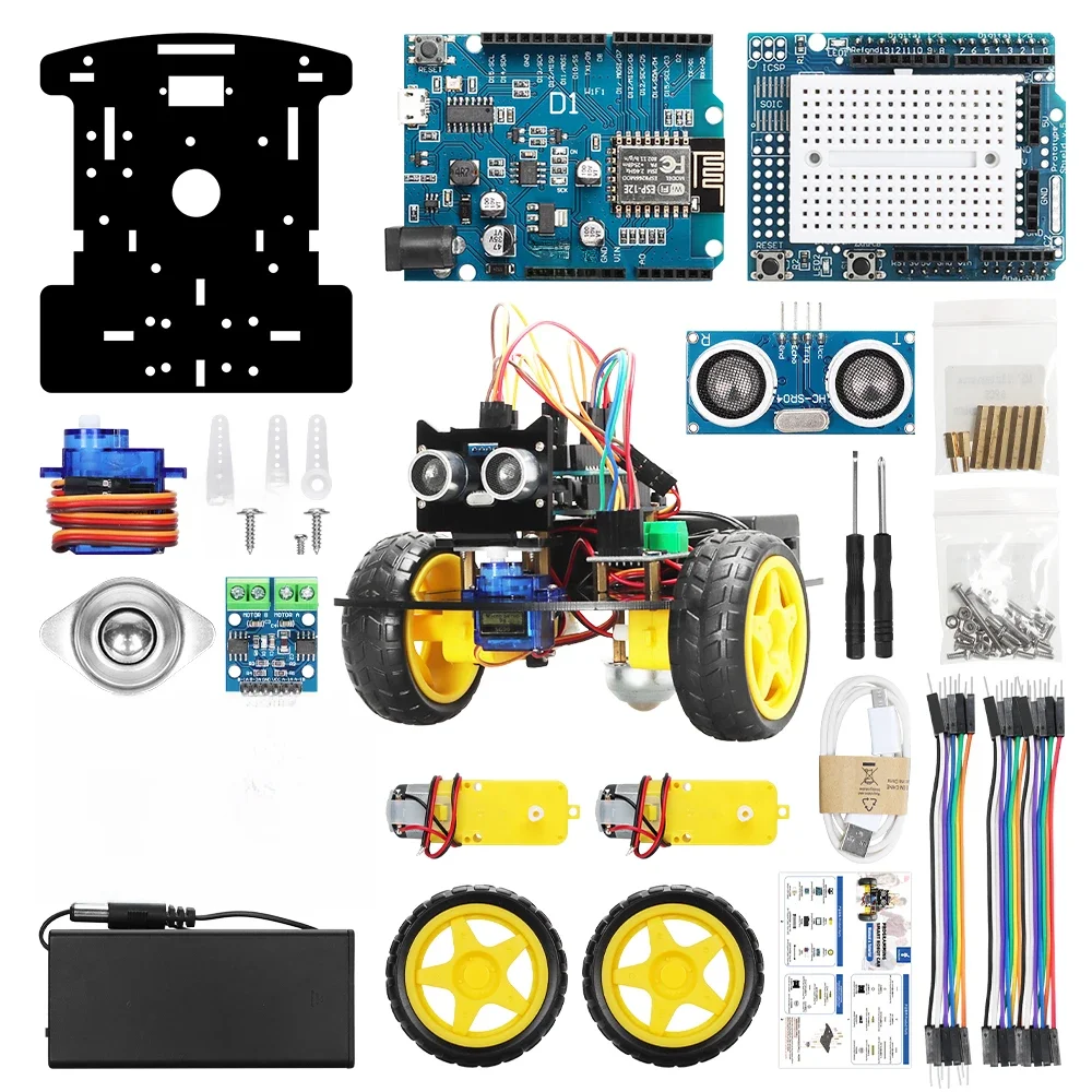 Zestawy inteligentnej automatyki do profesjonalnego programowania Arduino Uno, kompletny zestaw edukacyjny robota, najlepiej sprzedający się zestaw elektroniki — zdjęcie 2