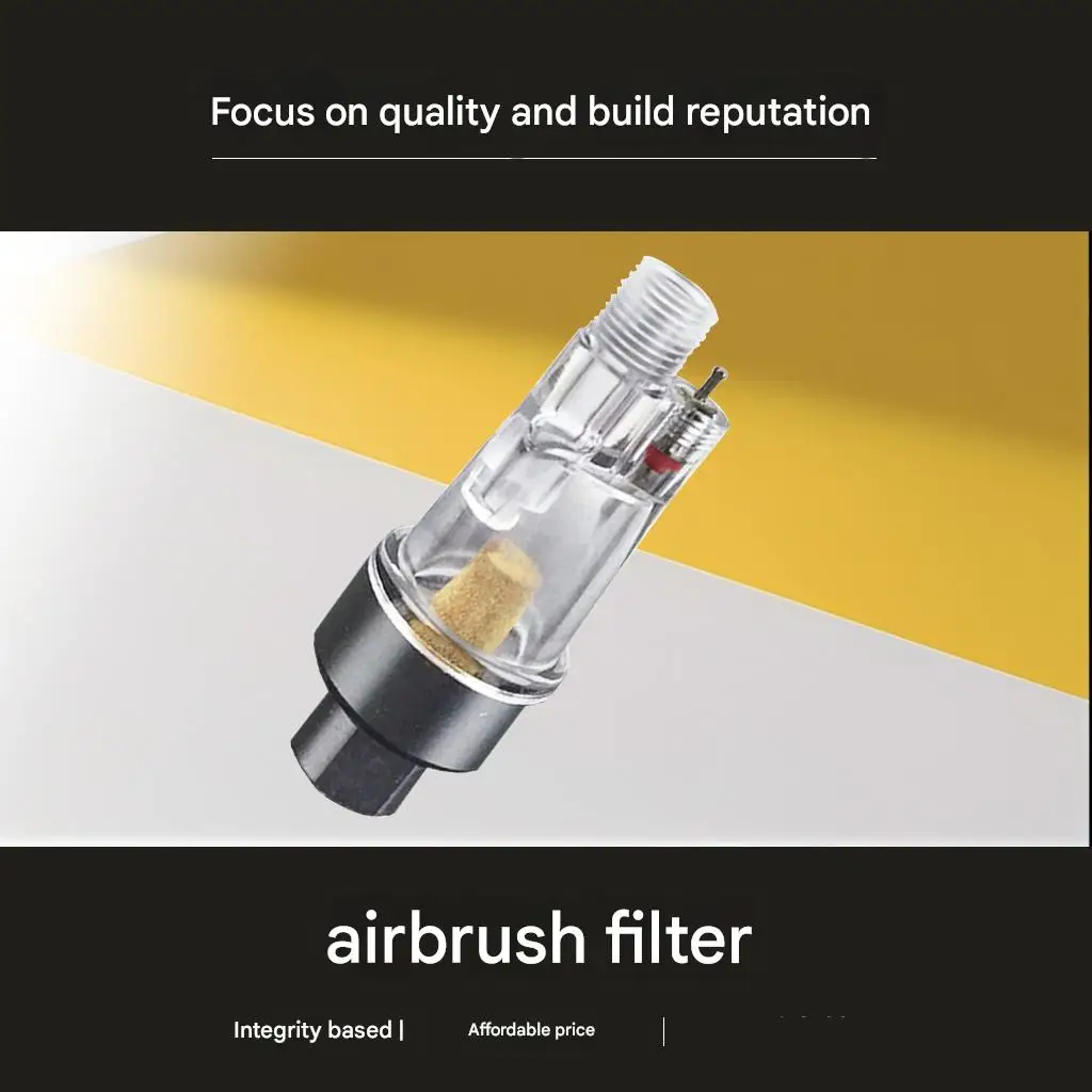 

1/8" airbrush tail water separator filter airbrush oil water separator model air hose spray gun for spray gun