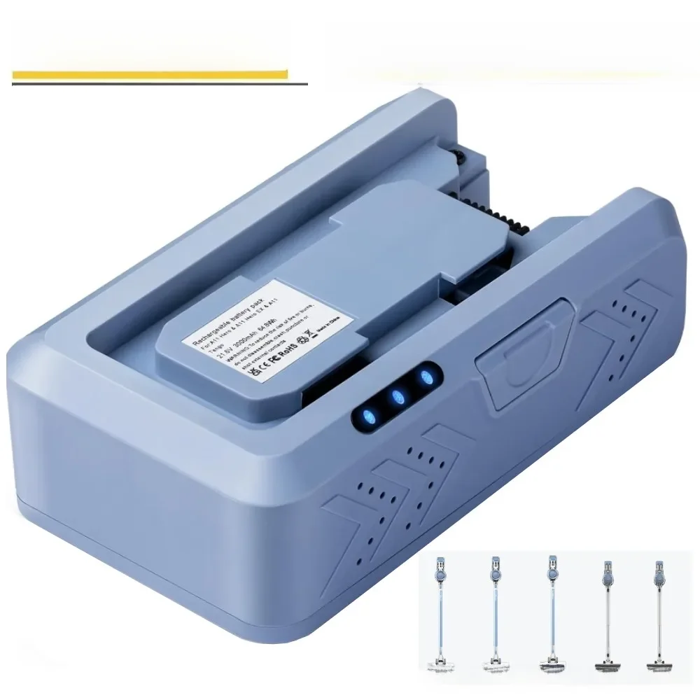 21.6V 3500mAh Replacement Battery for Tineco A11 Hero & A11 Hero EX & A11 Tango, Cordless Vacuum Cleaner Replacement Battery