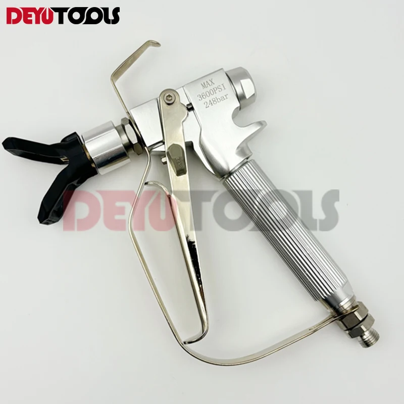 

High Pressure Airless Paint Spray Gun, 517 Spray Tip, Nozzle Guard for Wagner Pump Sprayer, Airless Spraying Machine, 3600PSI