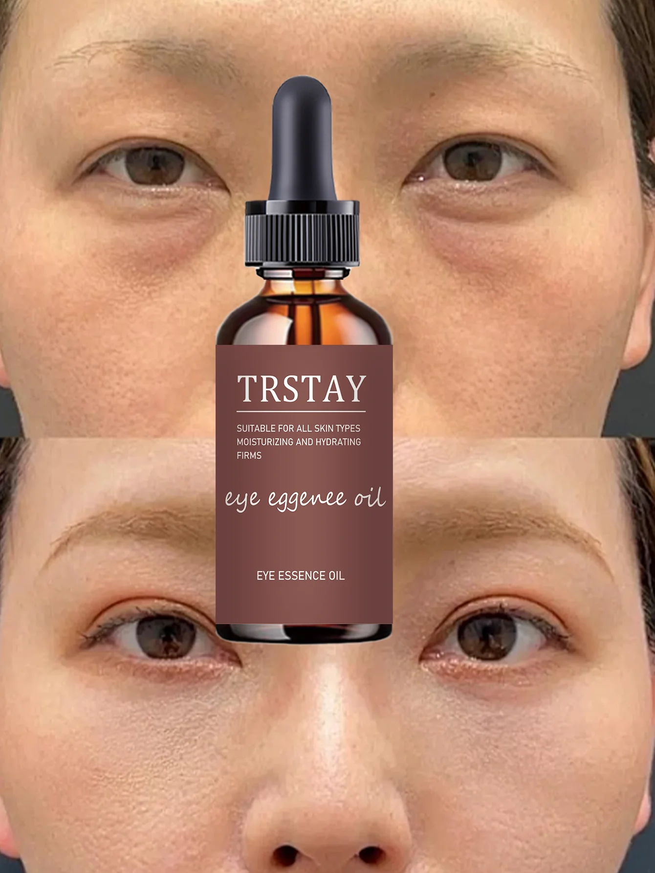 Hydrating Brightening Eye Oil for Smoothing and Nourishing Delicate Eye Skin with Vitamin E and Antioxidants to Reduce Puffiness - Image 5
