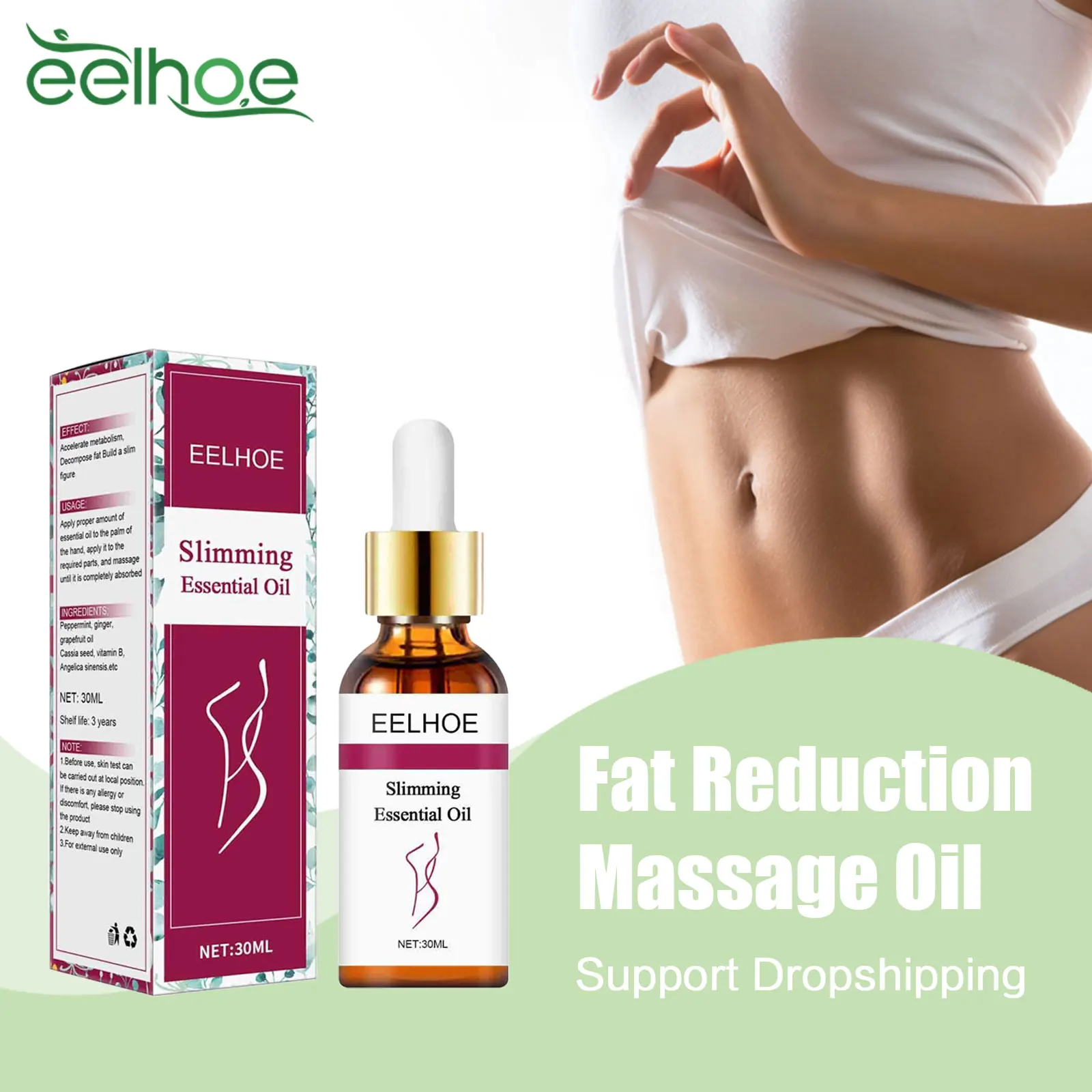 

Fat Reduction Massage Oil Thin Arm Belly Waist Thigh Reduce Abdomen Cellulite Leg Lifting Firming Body Slimming Essential Oil