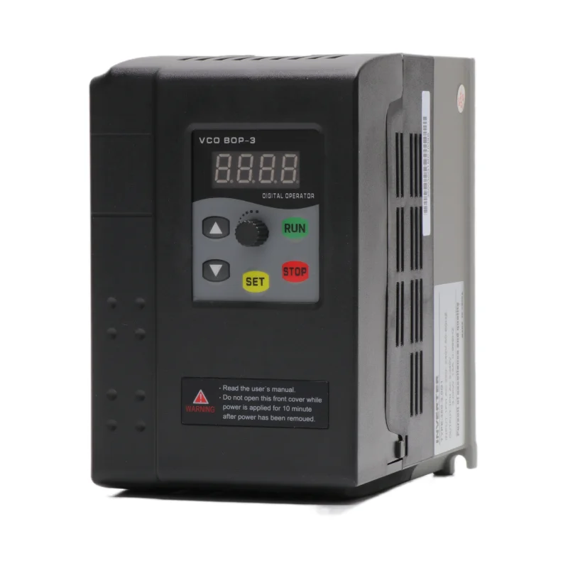 3kw VFD AC 220V  1.5kw 2.2 KW Variable Frequency Drive VFD Frequency Converter Inverter Speed Controller for 3-phase Motor