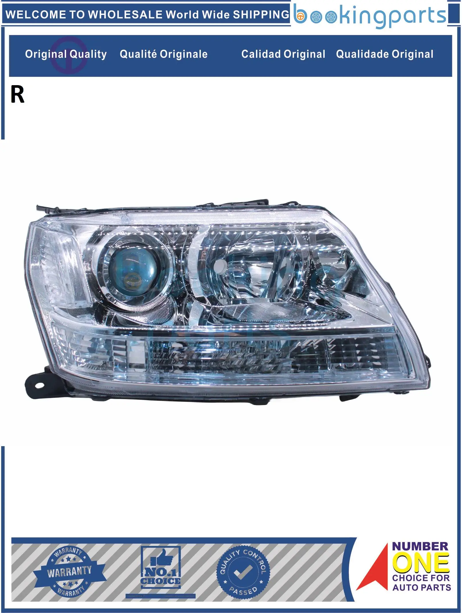 HEA46172(R),3512065jco000,3512065J10,3512065J20 Headlamp For SUZUKI GRAND VITARA 06- 2.0L 5D