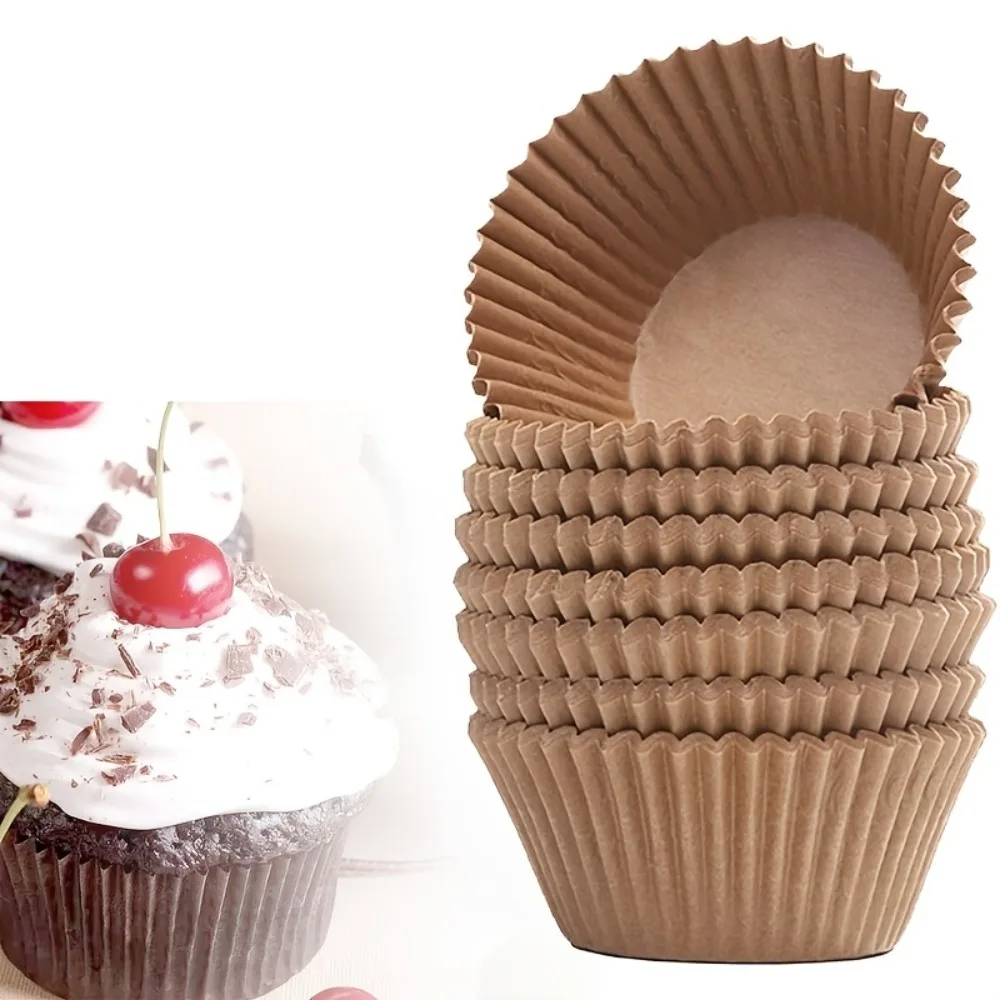 

Baking muffin cupcake liners non-stick paper cups Disposable baking cups Cake packaging paper cups Perfect choice for festivals