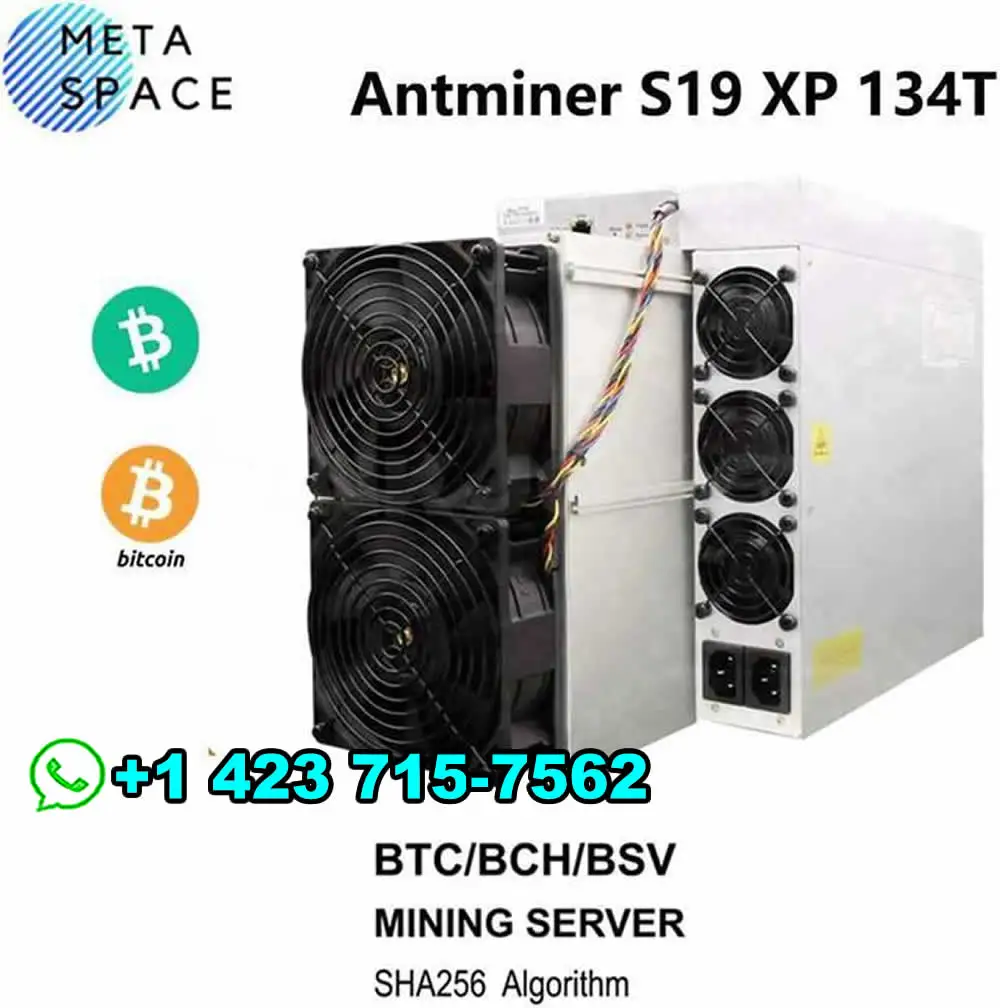 SM BUY 5 GET 3 FREE New Bitmain Antminer S19 XP 134Th/s 2881W ASIC Bitcoin Miner PSU