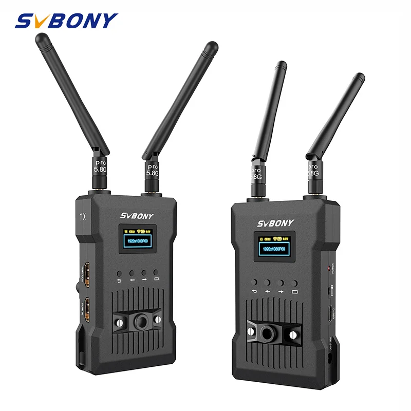 SVBONY ST1 4K Wireless Video Transmission System For Personal Television Shooting And Studio Film And Television Shooting