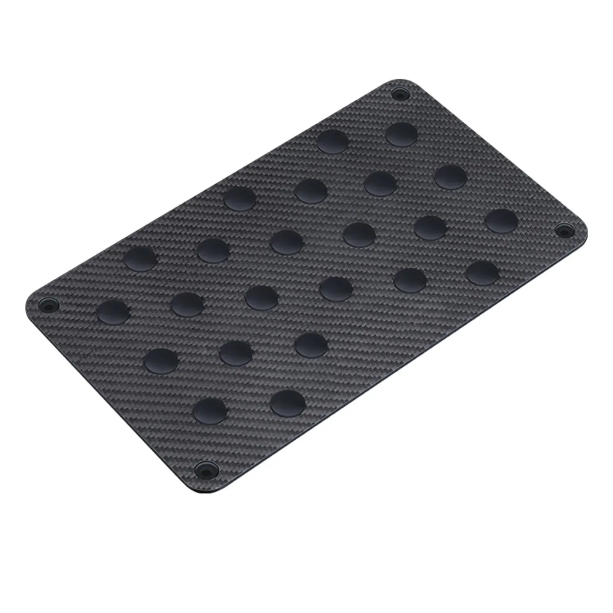 T-carbon carbon fiber car interior pedal anti-skid pedal mat interior accessories