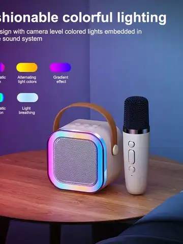 Profissional cantando bluetooth $ alto-falante coluna alto-falante high-end ktv karaokê microfone bluetooth áudio microfone sem fio