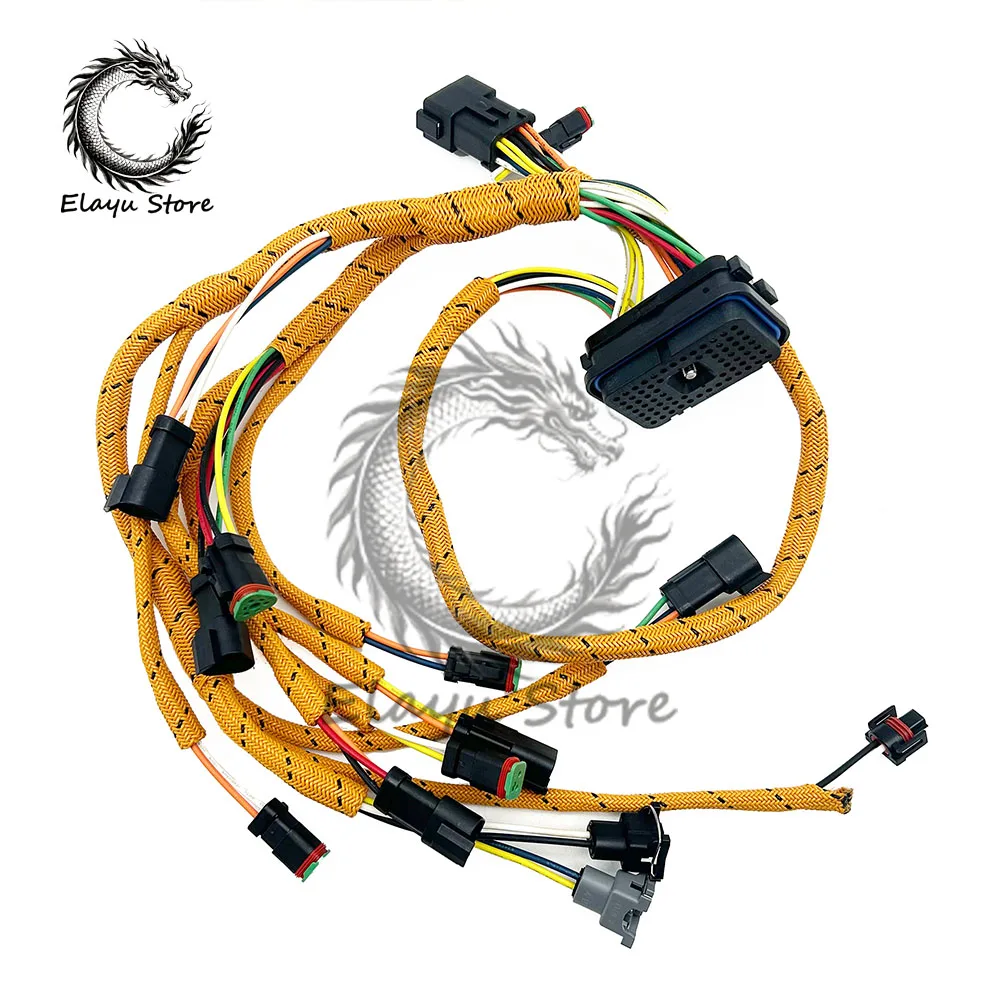 

For CAT cable 1957336 195-7336 3126B Excavator wiring harness plug engine parts line for Caterpillar 332C 325C E325C 3126B 953C