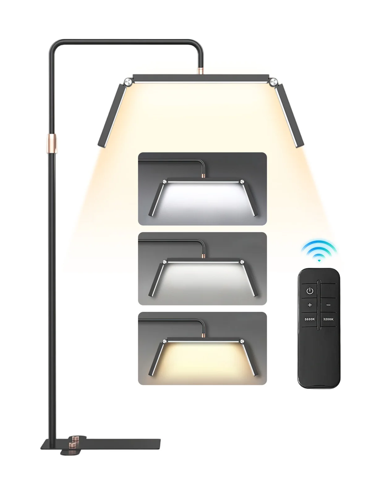 Wimpernlampe Halbmondlicht LED-Mondlampe Fotografie-Fülllicht für Wimpernverlängerung Beauty-Stehlampen für Make-up Schönheitssalon