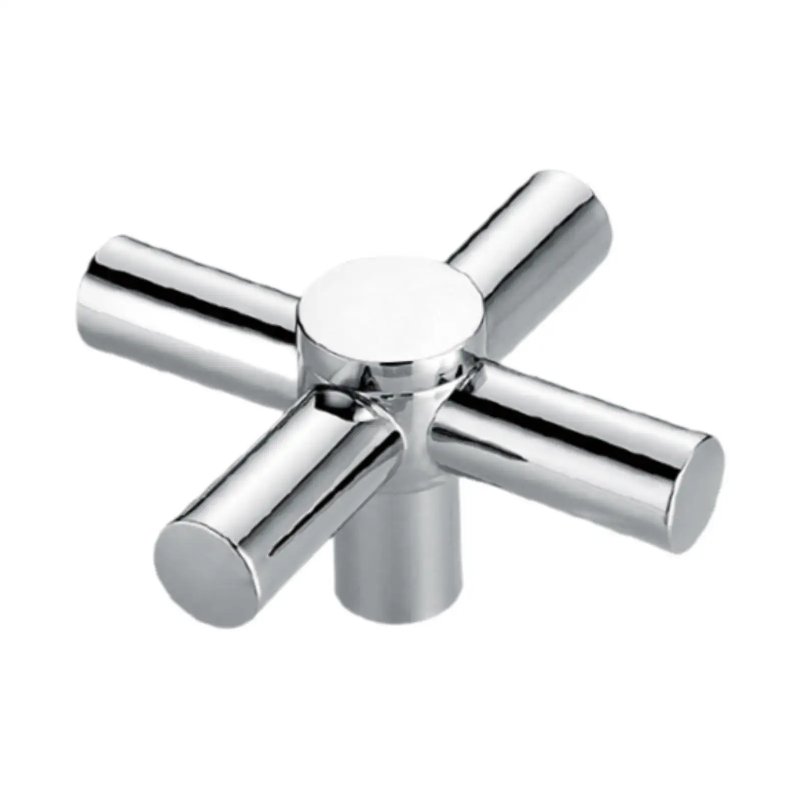 ที่จับก๊อกน้ํา CROSS ARM TAP Handle ติดตั้งอะไหล่ทดแทนก๊อกน้ํา KNOB สังกะสีอัลลอยด์สําหรับห้องครัวอ่างอาบน้ํา Washroom