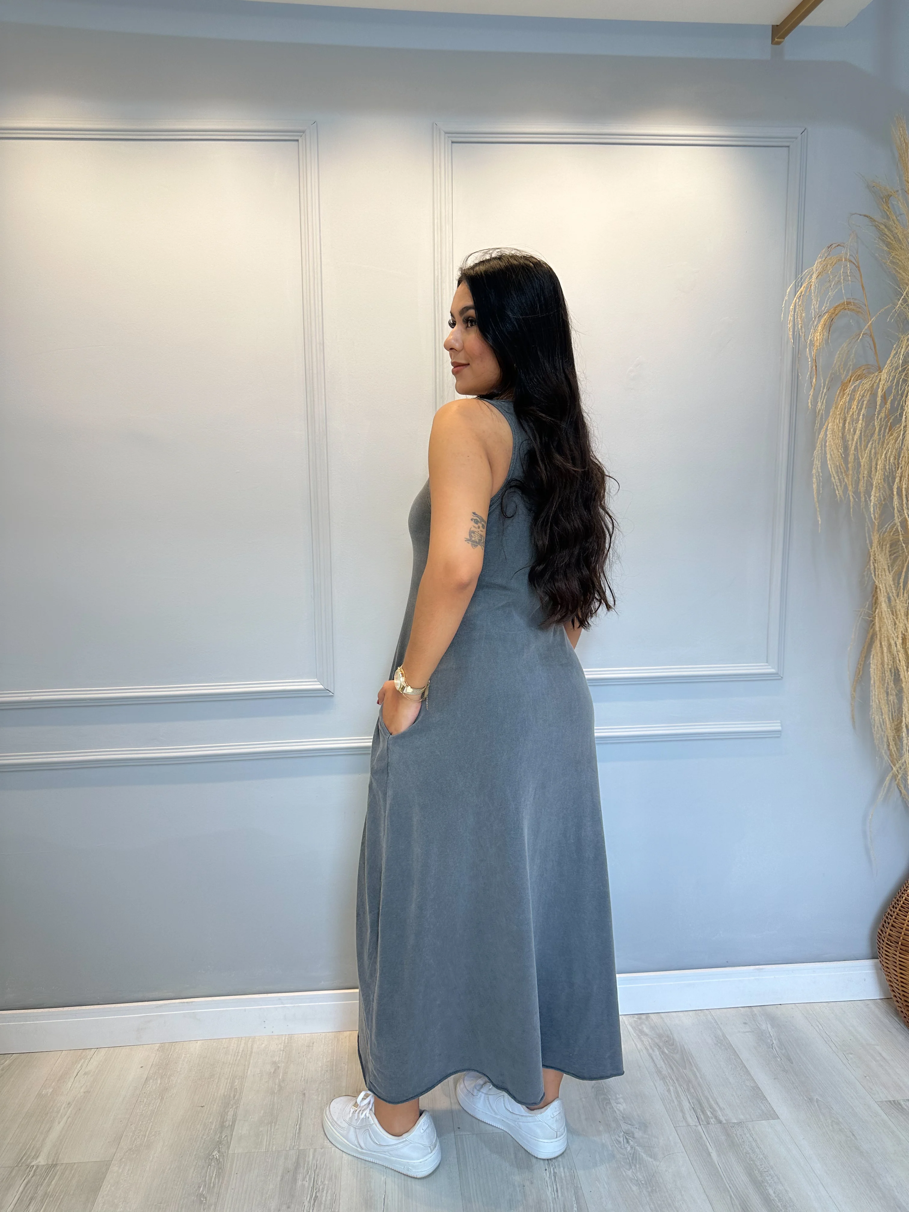 فستان ريجاتا طويل 100% من القطن #2