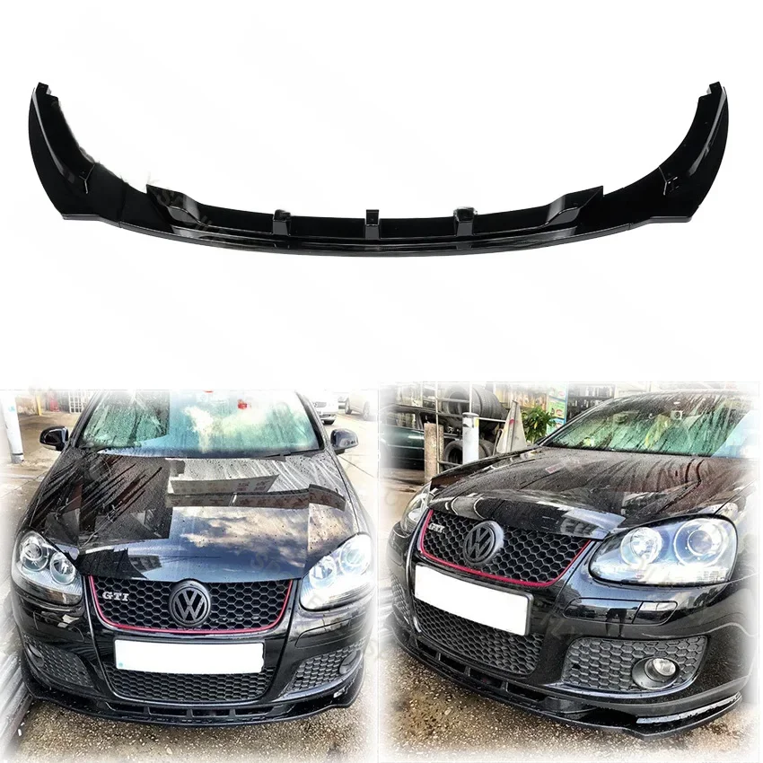 3pcs 2004 bis 2009 für volkswagen vw golf 5 mk5 gti gt Ersatz Front stoßstange Lippen spoiler Schutz