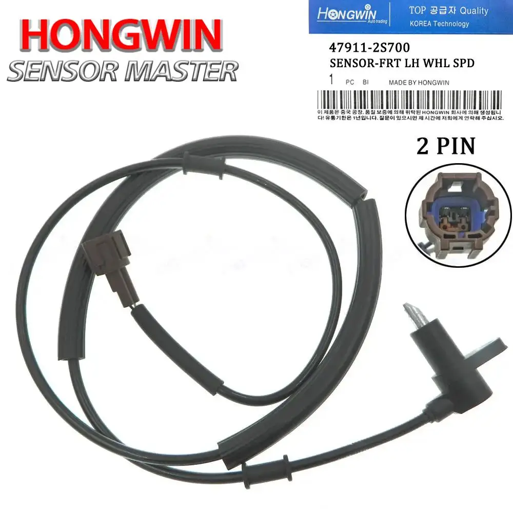 ABS Wheel Speed Sensor Front Rear Right Left 47910-2S700 47911-2S700 47900-2S700 47901-2S700 For Nissan Navara Pickup 2.5 98-07