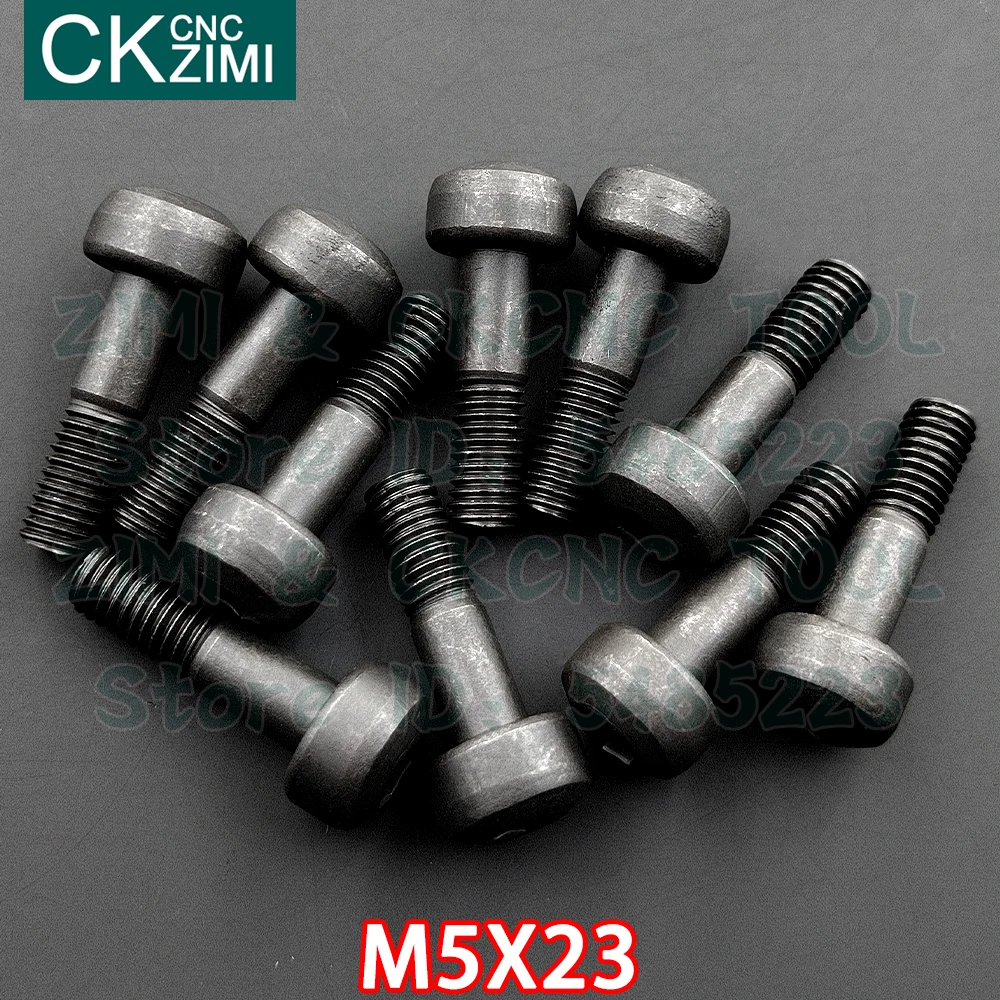 M5*23 mm M5X23 Screw CNC Insert Torx Screw for Replaces Carbide Insert CNC Lathe Tool Cutter Toolholder Accessories Lathe Tool