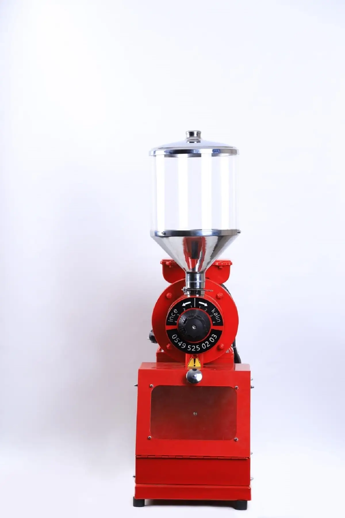 Coffee Grinder Manual 8- 15 Kg in 1 Hour Strong Shot Steel Blade Plastic Bowl Coffee Spice Pepper Grinder Good Quality