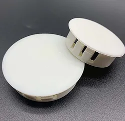 White Nylon Round Snap-on Plug 6mm 8mm 10mm-30mm Plastic Hole Caps Blanking End Caps Seal Stopper