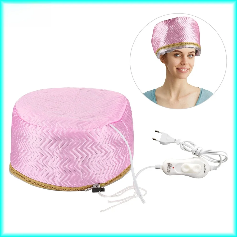 Bonnet de traitement thermique pour cheveux, chauffage électrique, masque capillaire nourrissant, bouchon d'huile de cuisson, sèche-cheveux, chapeau thermique, soins capillaires