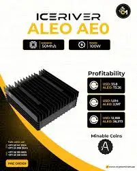 

AA BUY 2 GET 1 FREE A new miner in town. - Mineable Coins: ALEO Hashrate: