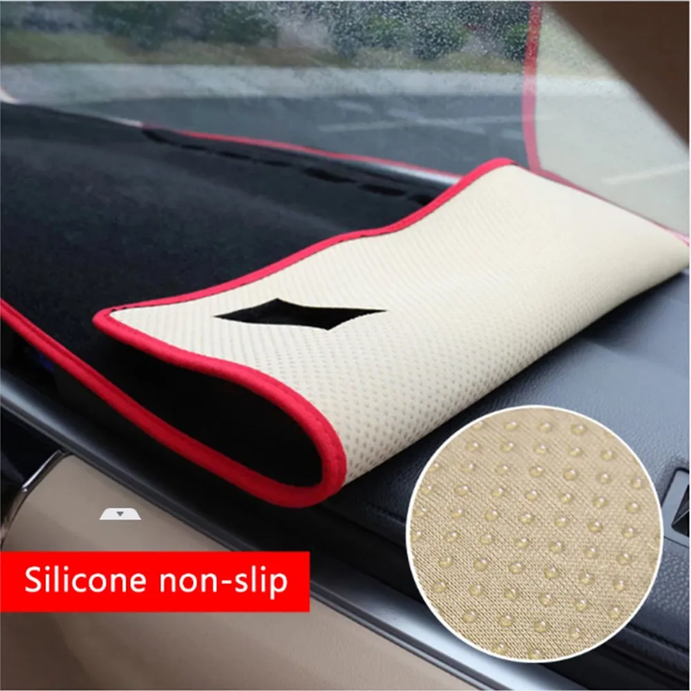 Car Dashboard Cover Mat for Citroen Berlingo Peugeot Partner Opel Combo Life 2019~2022 2020 2021 Sunshade Anti-sun Accessories