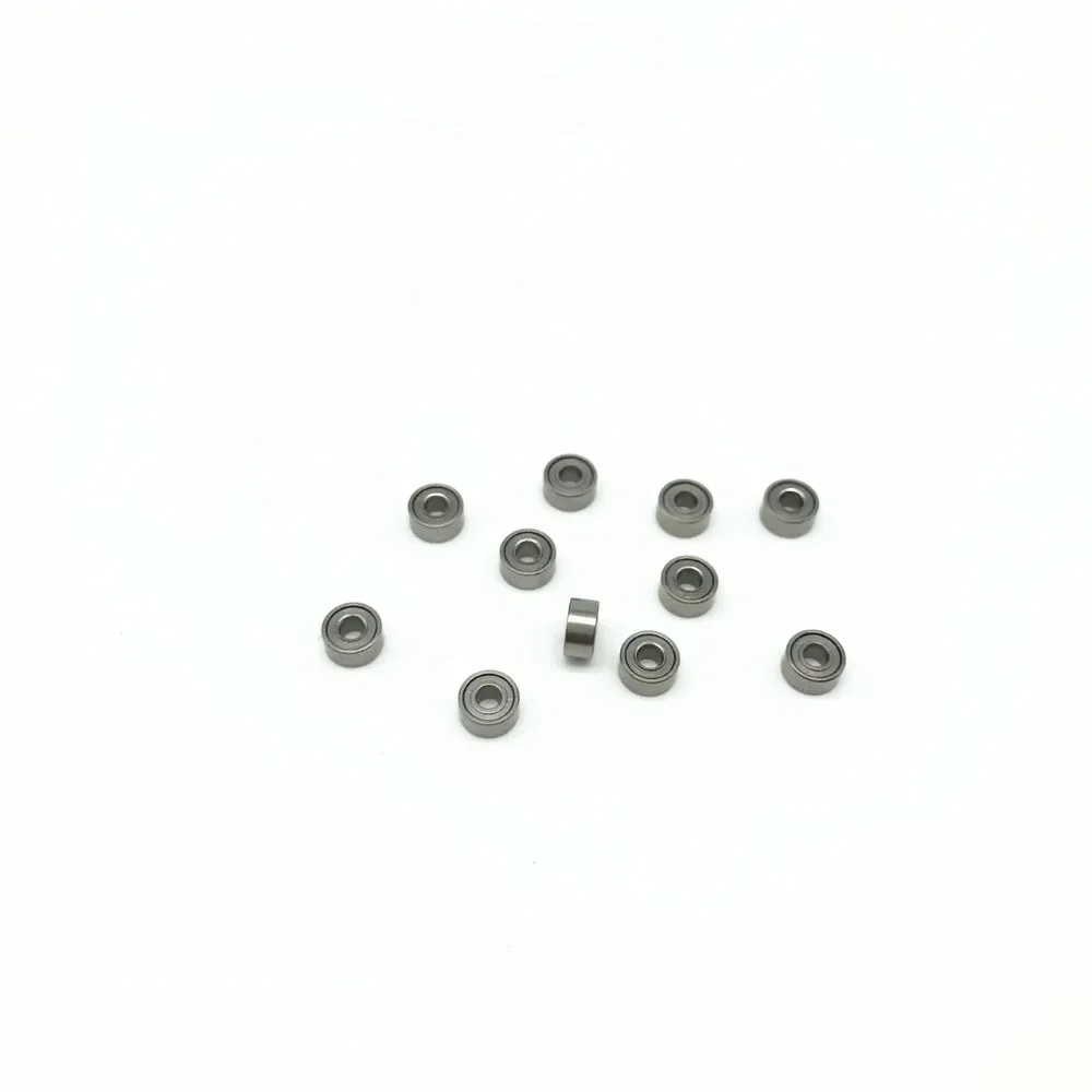 50 sztuk MR52ZZ L-520ZZ 2x5x2.5mm łożysko kulkowe zwykłe miniaturowe łożyska zabawkowy model MR52Z MR52 zaawansowane wysokiej jakości — zdjęcie 2