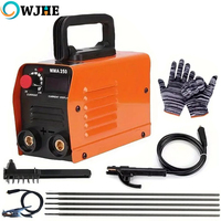 Portable inverter arc welding machine 250A MMA 220V mini soldering iron, electric welding equipment automotive maintenance tools