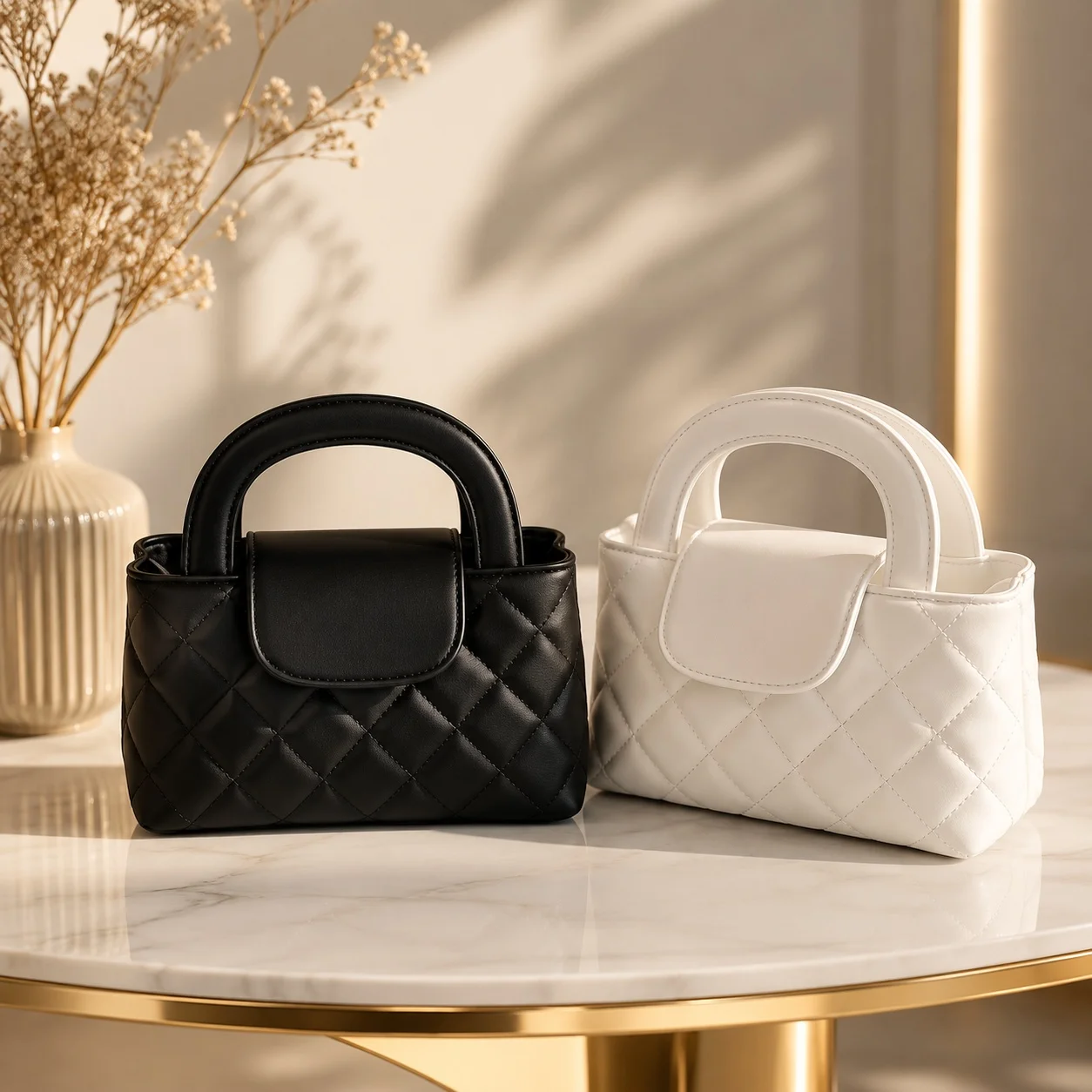 2026 New Classic Luxury Bag Handbag down details 22.5*8*14cm