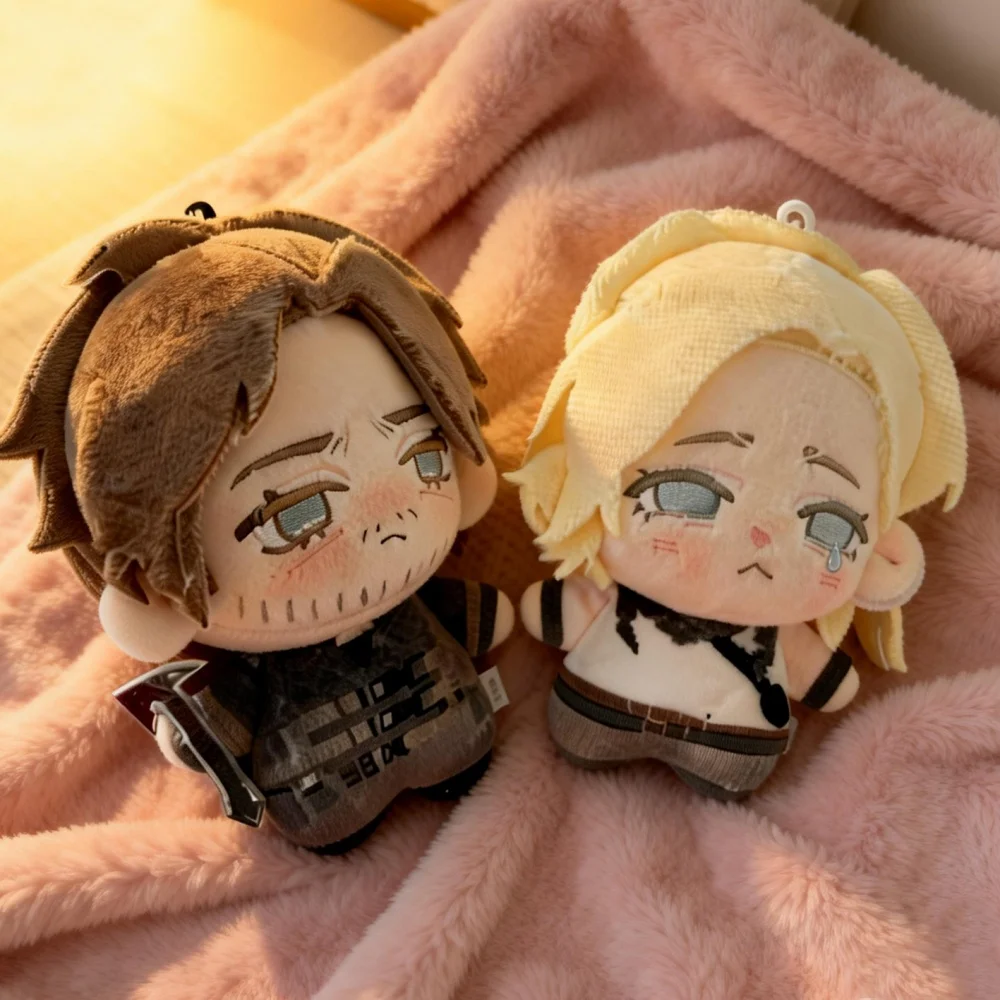 Peluche de cosplay Leon Scott Kennedy Grace Ashcroft, poupée en coton, décoration de chambre, pendentif de sac, accessoire unisexe