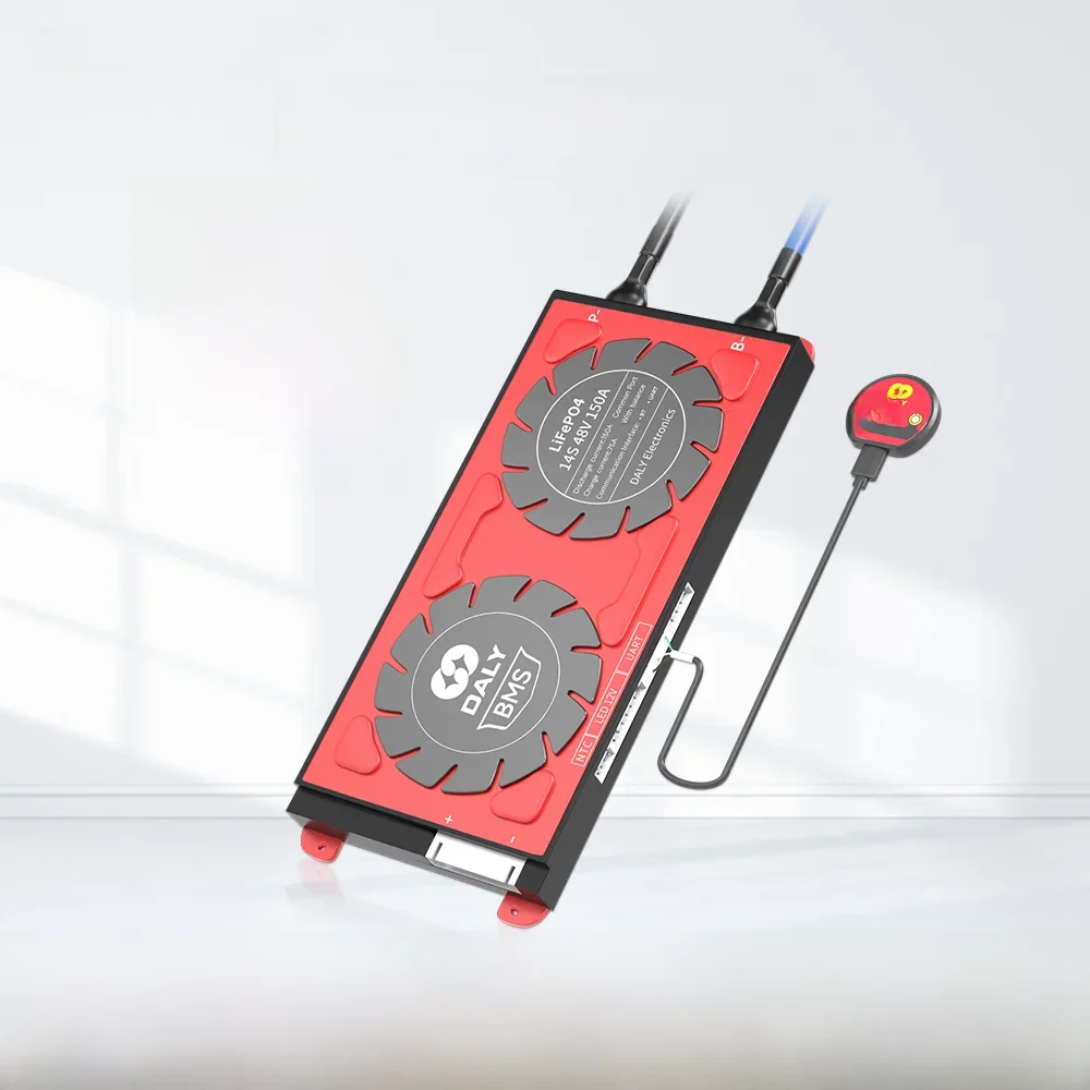 Daly Smart BMS Li-ion 7S LiFePo4 4S APP BMS 8S 24V Lifepo4 BMS 16S 48V Równoległy Bluetooth Inwerter energii słonecznej Power Bank — zdjęcie produktu 6