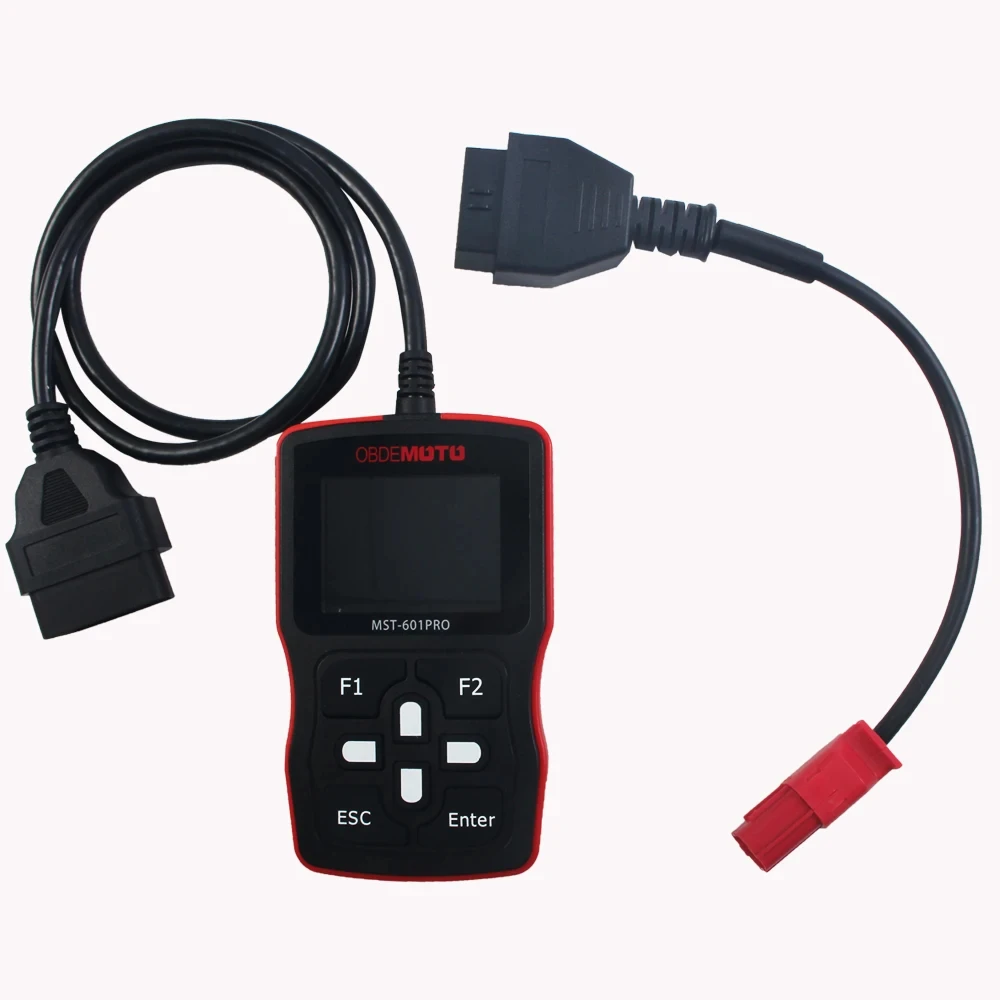 Motorcycle Diagnostic Scanner for Honda for Suzuki for Yamaha MST-601 PRO (5IN1) OBD2 Code Reader for Motorbike Diagnostic Tools