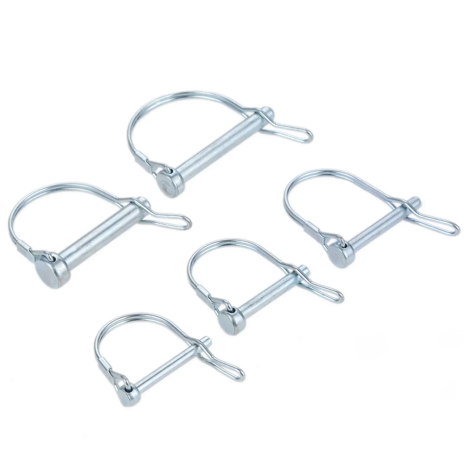 AliExpress NONE 5/2Pcs Quick Lock Release Trailer Truck Coupler Safety Pin Bicycle Stroller Cargo Boat Hitch Hook Clip D Shape Buckle Pin