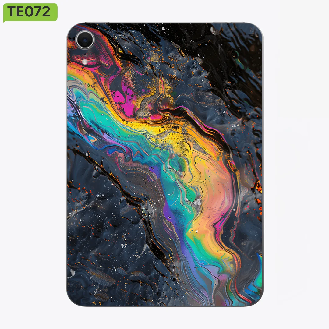 Premium Vinyl Skin Wrap for iPad Pro & Air – Nexa Skins T029 Collection | Color Splash Design | Scratch Protection