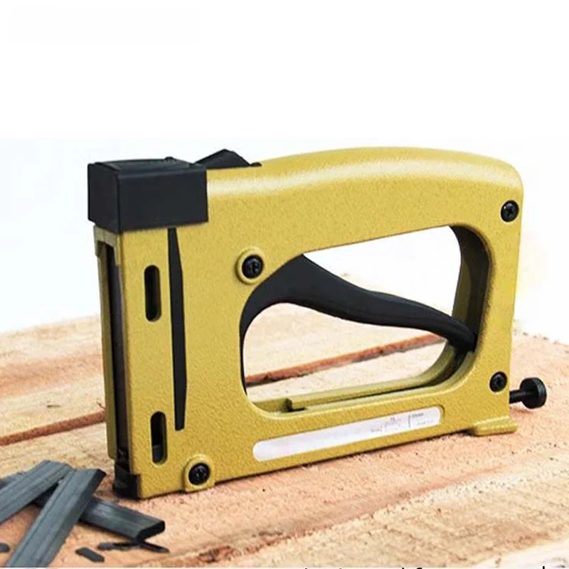 HM515 Manual Nail Gun Frame Gun Nailer  Furniture Production Interior Decoration Leather Product Nail Gun Tools