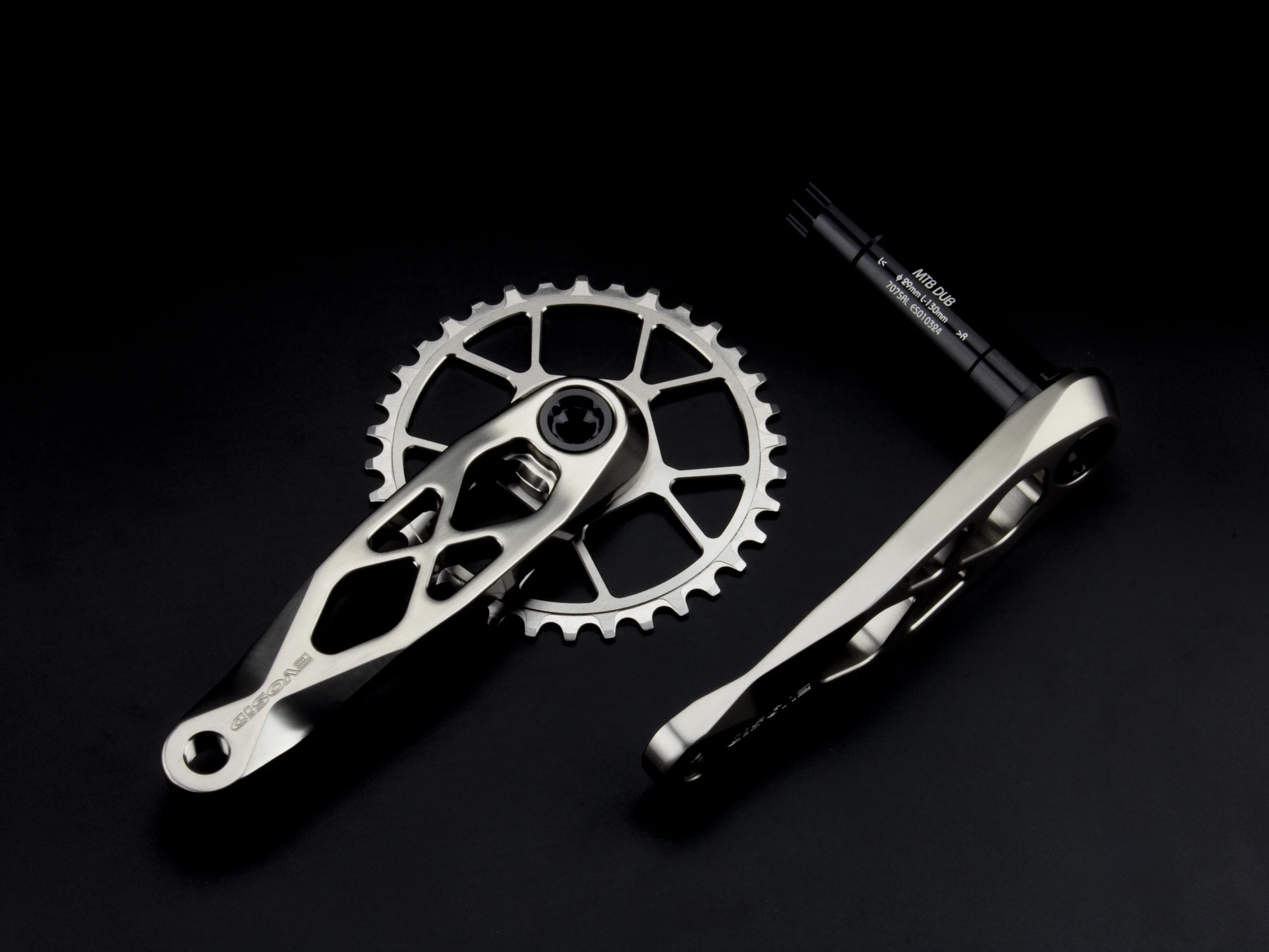 AliExpress EVOSID Enduro Mountain Bicycle DUB 29mm Crankset 165 170 175mm R-SPEC Trail Hollow Bike Crank